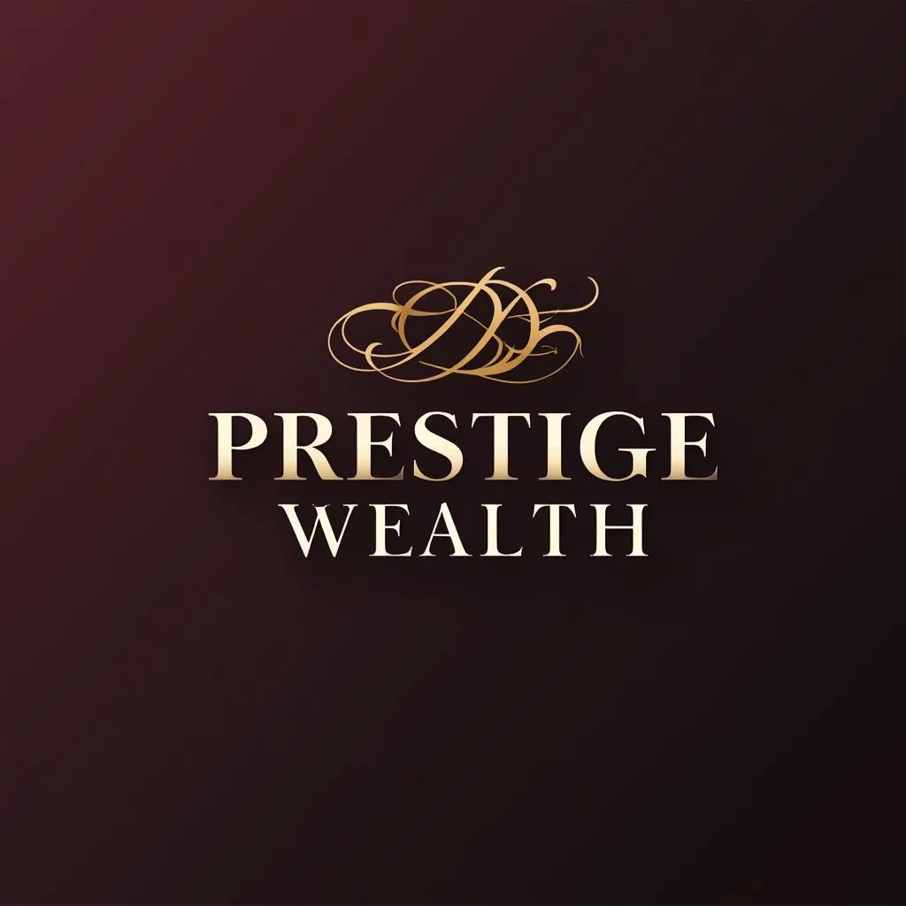 Logo Client Fictif 'Prestige Wealth'